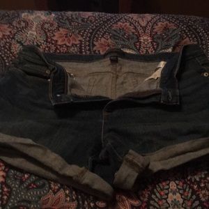 Banana Republic jean shorts